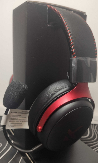 НОВЫЕ Mchose V9 Pro Black red Игровые наушники. Харьков - изображение 3