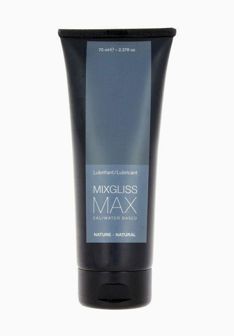 Анальный гель-смазка MixGliss MAX NATURE (70 мл) на водной основе с экстрактом алоэ Sex Aura Киев - изображение 1