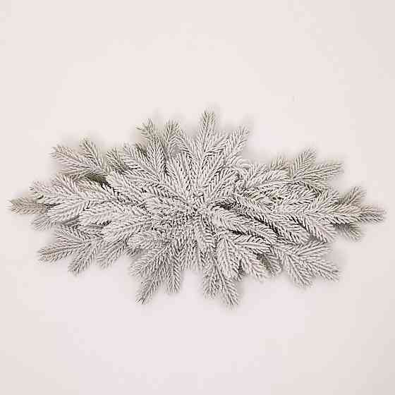 Lugi Новорічна хвойна гірлянда лита засніжена Північна зірка 60*35 см TD-NSTSN1 Київ