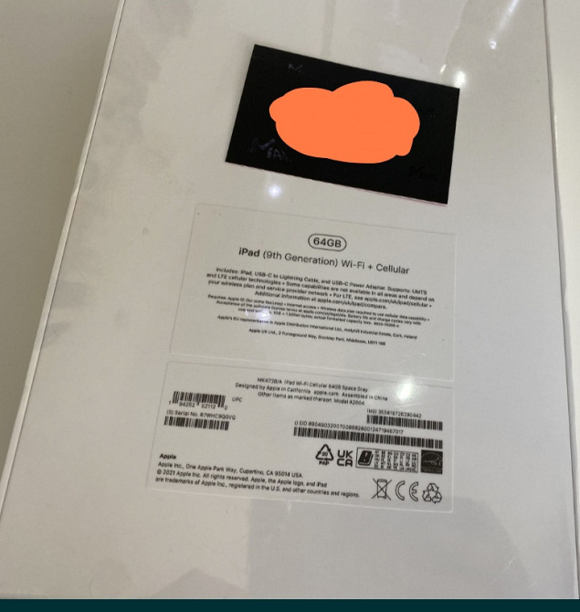 Планшет: iPad 9-Gen 10.2 (2021) 64Gb LTE Cellular Київ - фото 3