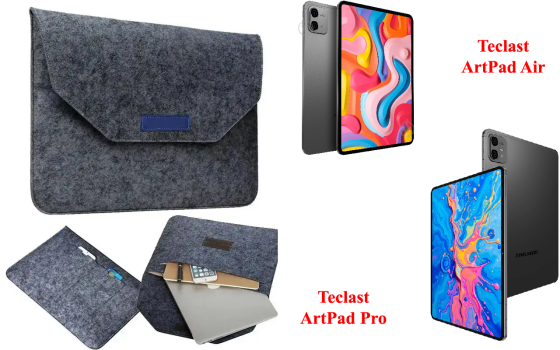 Сумка Wool із войлока для планшета Teclast ArtPad Air, Teclast ArtPad Pro Київ