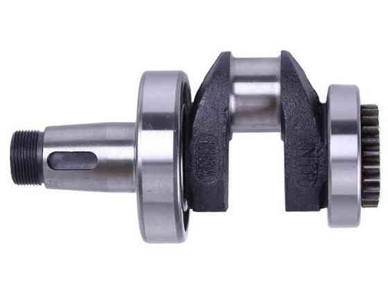 Коленвал в сборе 180N (подшипники 6310, 6210, шестерня) Мукачево