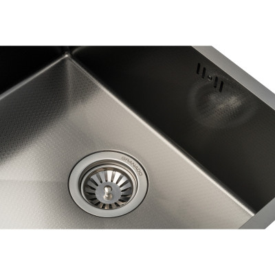 Мийка кухонна GRANADO Under top max STEEL S201 black honeycomb (GS07201BH) Вінниця - фото 5