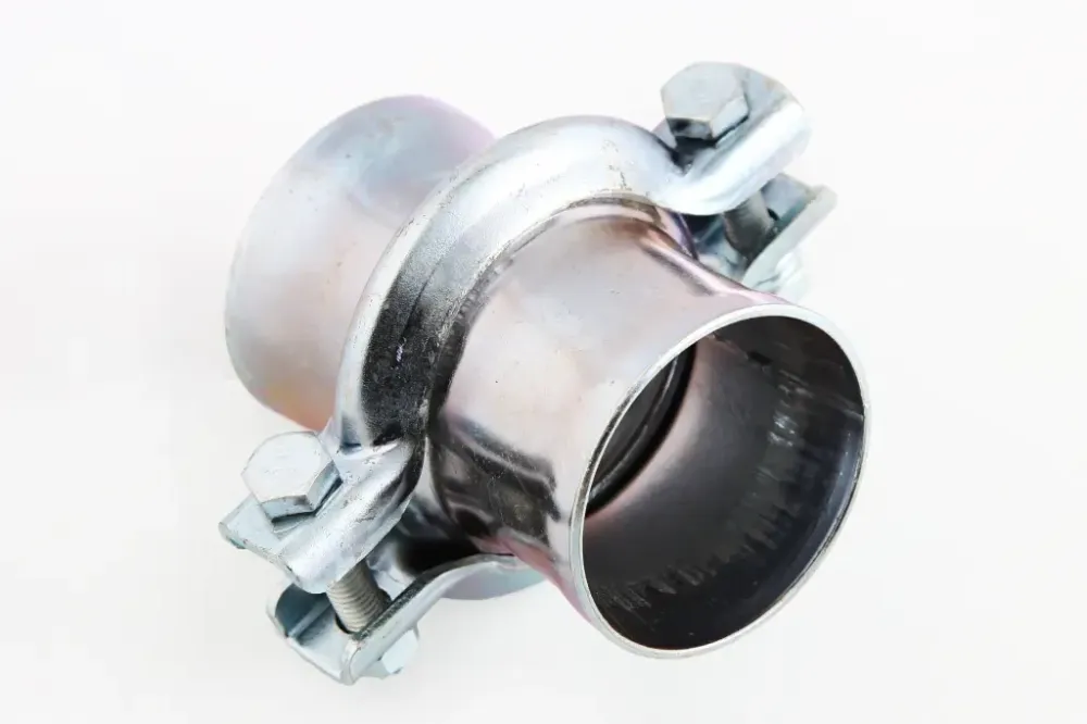 Хомут глушника Іном з патрубками 55м Металлштамп Вінниця - фото 1