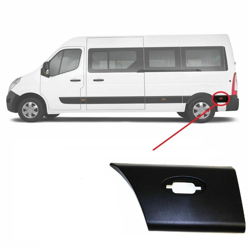 Накладка кузову задня  за лівим колесом GP Opel Movano B (768F20007R) Київ - фото 2