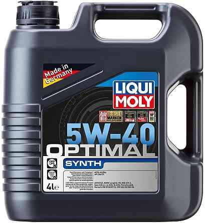 Liqui Moly 3926 Моторна олива – Optimal Synth SAE 5W-40 (4 літри) Ковель