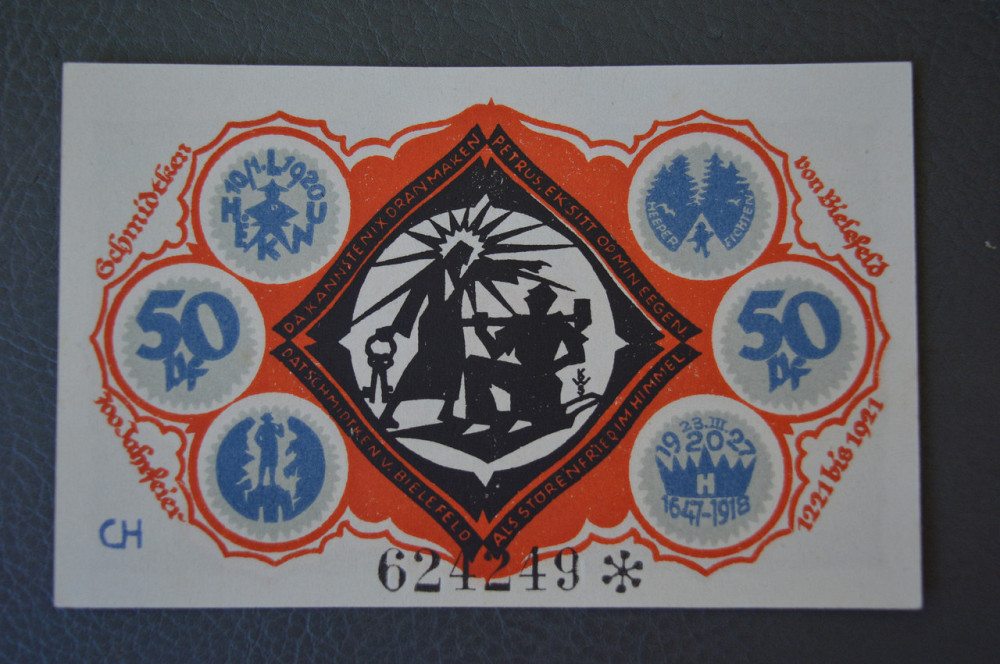 Німеччина. Нотгельд. 50 Pf ( 12 ) Полтава - фото 1