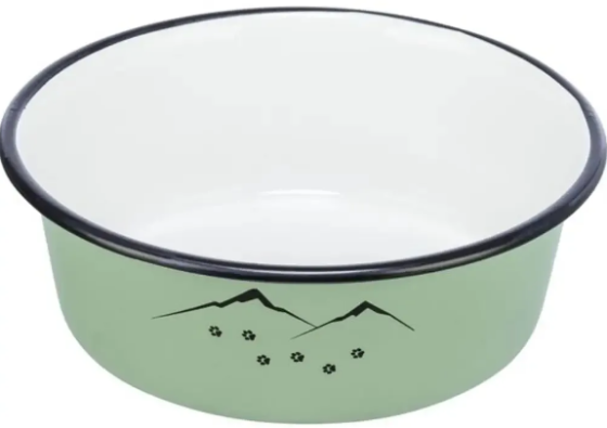 Миска для собак Trixie емальована 300 мл 12 см зелена TX25211 Вінниця