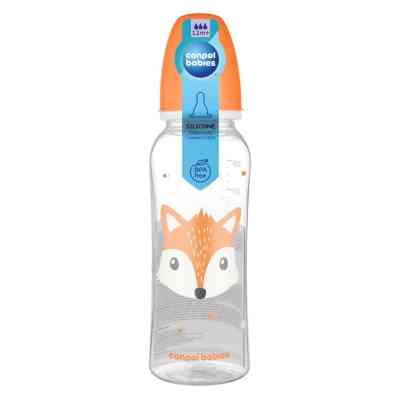 Пляшечка для годування Canpol babies Cute Animals стандартна 250 мл помаранчева (11/841_ora) Вінниця