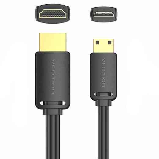 Кабель HDMI M - Mini M, 1.5 м, V2.0 4K 60Гц 18Gbps HDR Dolby Vention Винница