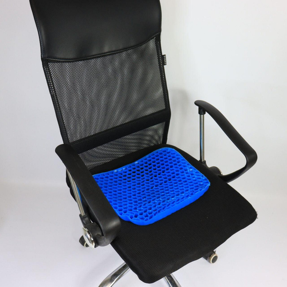 Гелевая подушка для сидения (39х30,5х3 см) Egg Si,er + Чехол SBR Киев - изображение 6