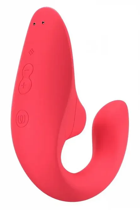 Вакуумний кліторальний стимулятор Womanizer Blend Vibrant Rose Львів - фото 3