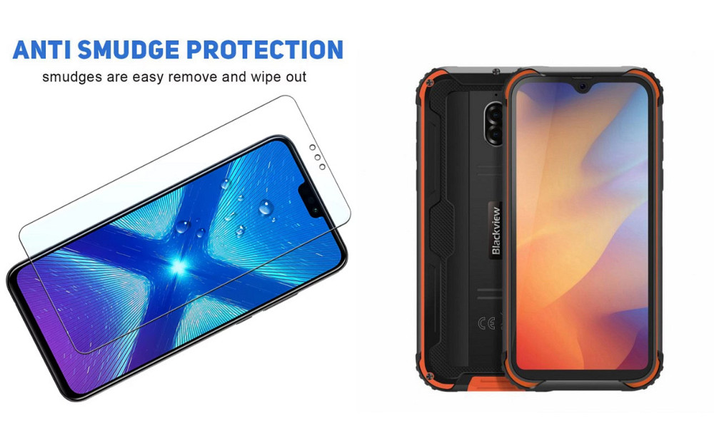 Защитное стекло NeoGlass для Blackview BV5900 – ультрапрозрачное и устойчивое Киев - изображение 3
