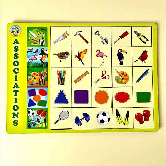 Деревянный пазл-вкладыш 