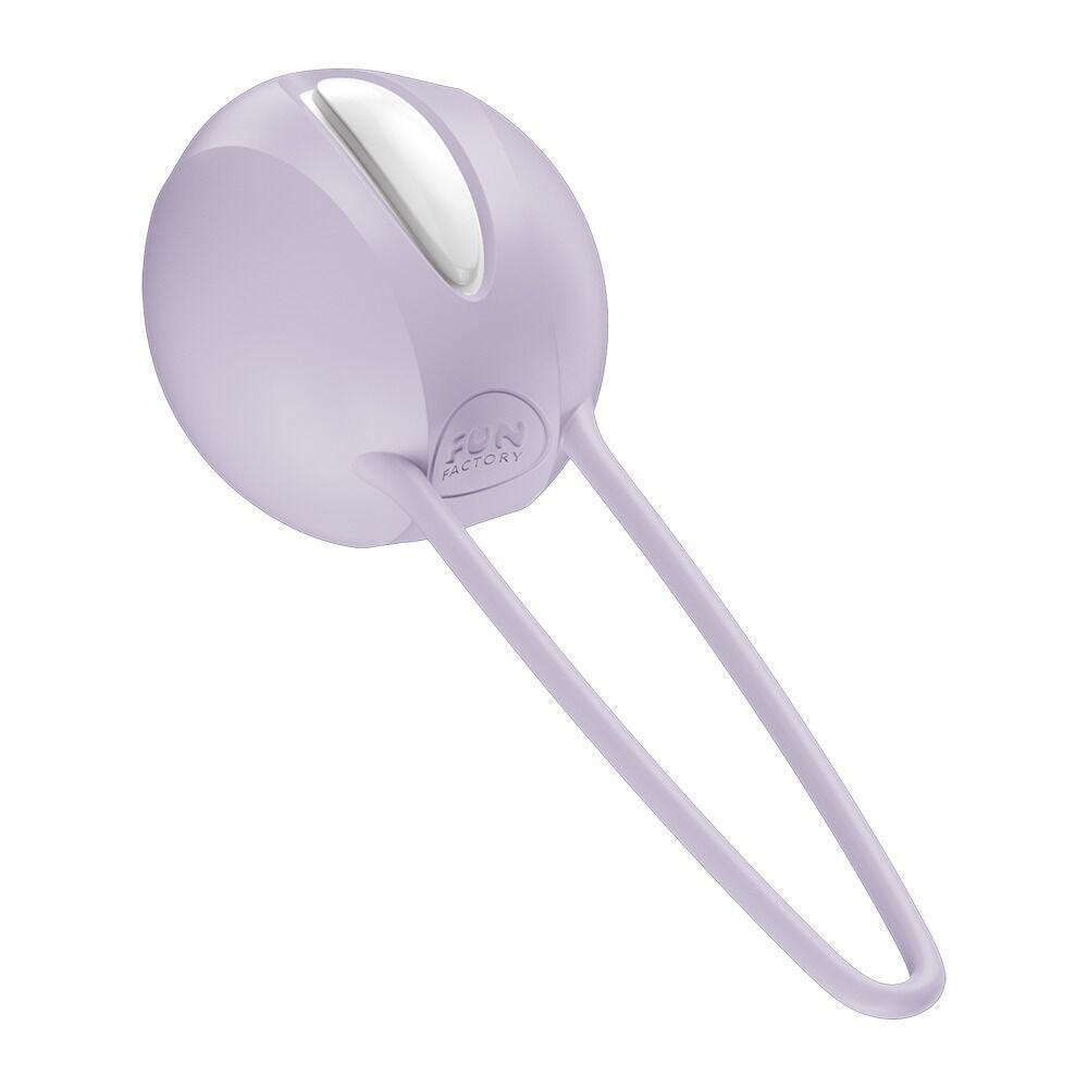 Вагінальна кулька Fun Factory SMARTBALL UNO Purple, одинарна, діаметр 3,6 см Sex Aura Київ - фото 1