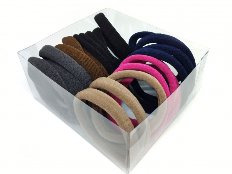 Гумки для волосся з мікрофібри 20 шт Київ - фото 1
