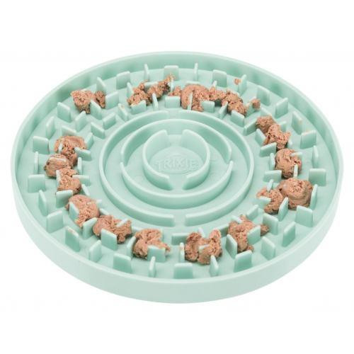Миска Trixie Junior для медленного кормления щенков, голубая, пластик, d 15 см Киев - изображение 2