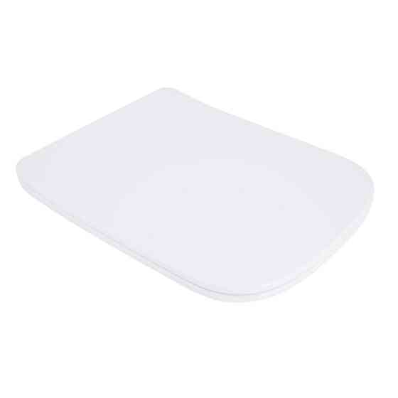 Qtap Сиденье для унитаза (Tern 490,520,610) 435x344x50 мм, White, с микролифтом, Slim Duroplast, Quick Release QTSC179W47353 Киев