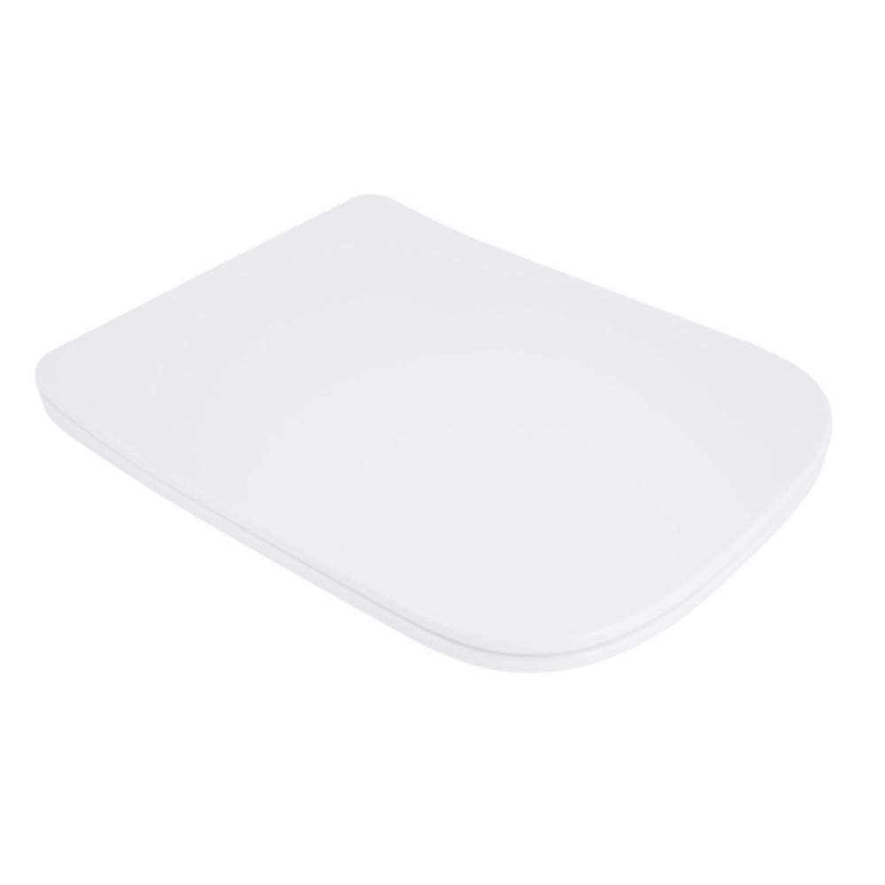 Qtap Сиденье для унитаза (Tern 490,520,610) 435x344x50 мм, White, с микролифтом, Slim Duroplast, Quick Release QTSC179W47353 Киев - изображение 1