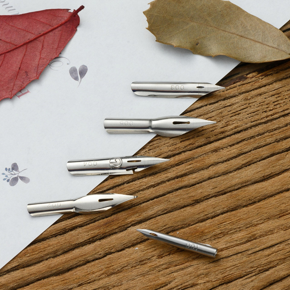 Набор для каллиграфии с держателем и перьями Киев - изображение 12