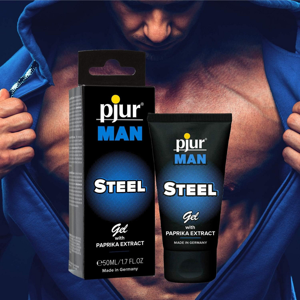 Стимулирующий гель для мужчин Pjur Man Steell, 50 мл Sex Aura Киев - изображение 5