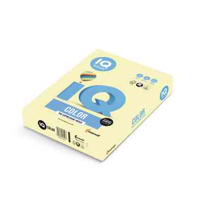 Папір Mondi IQ color А4 pastel, 160g 250sh Yellow (YE23/A4/160/IQ) Вінниця