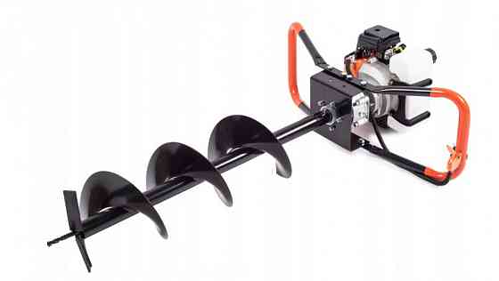 Бур бензиновий земляний BX-121, Мотобури бензобури та шнеки бури + 3 Свердла 100 150 200 Мм, Мотобур BOXER Львів