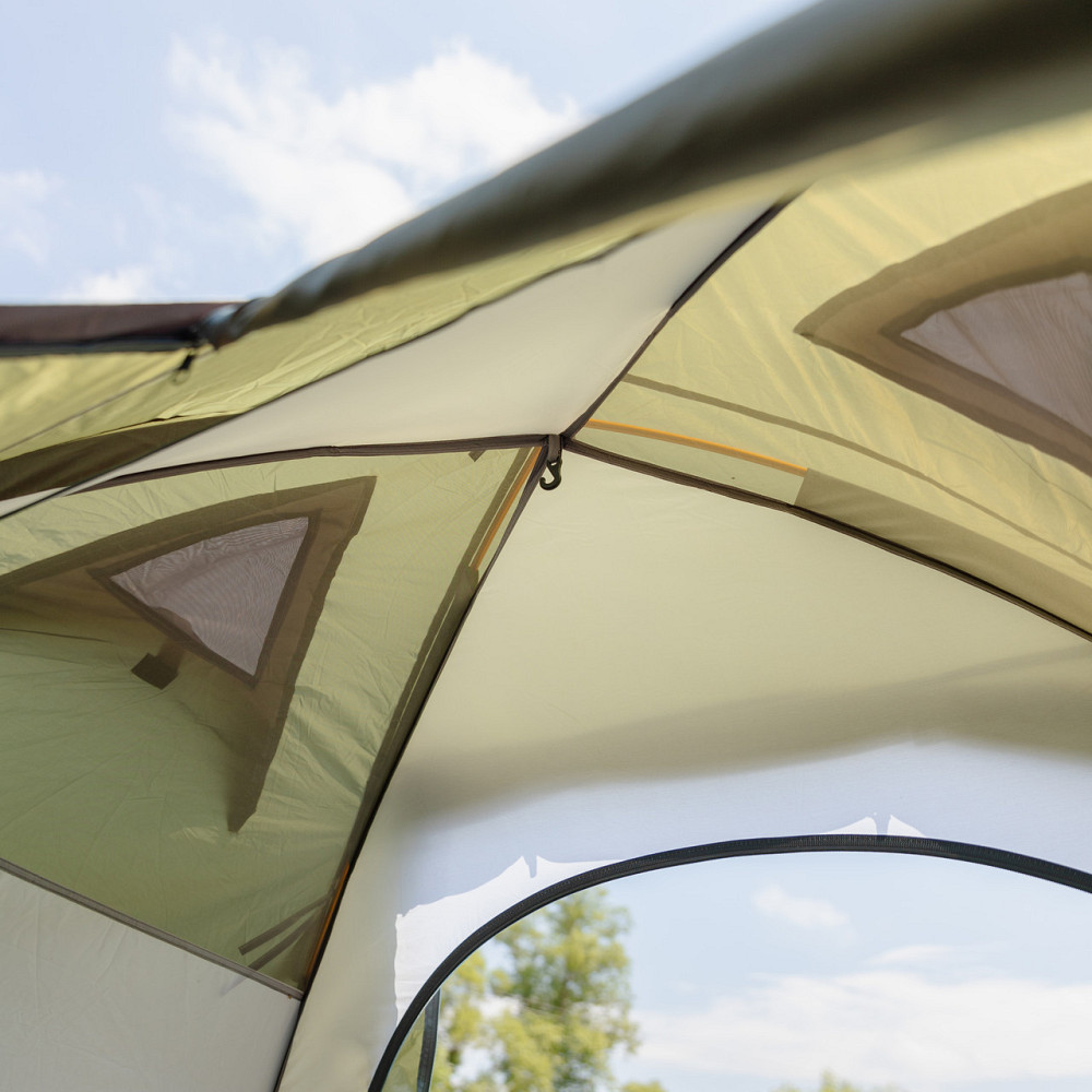 Намет двомісний 210×160×120 (см) кемпінговий туристичний LU-017 Хакі Коломия - фото 6