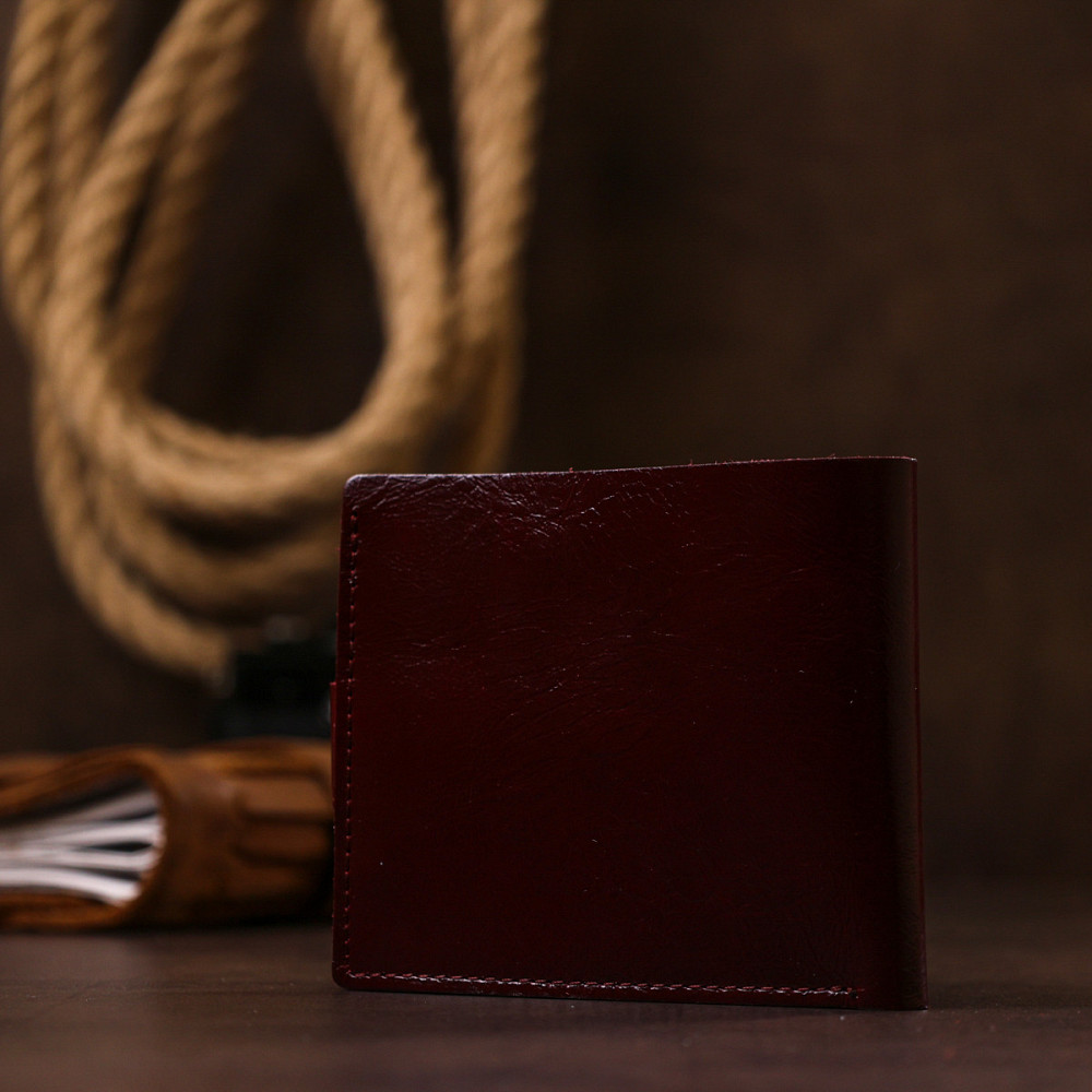 Жіноче глянсове шкіряне портмоне (SHVIGEL) Київ - фото 3