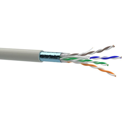 Кабель мережевий OK-Net FTP 305м cat.6 (F/UTP-cat.6-SL) (КПВЭ-ВП (250) 4*2*0,51) Вінниця - фото 1