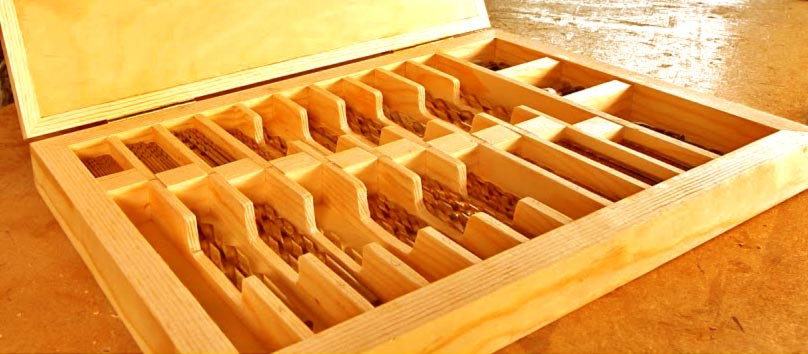 Органайзер для свёрл 