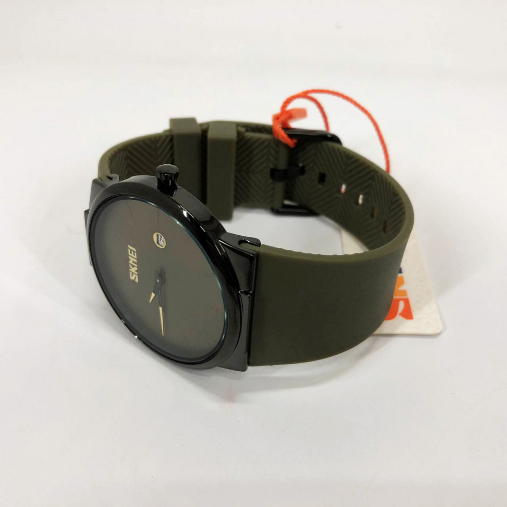 Брендовые мужские часы на подарок SKMEI 1509AG, Элегантные часы для мужчин кварцевые мужские TK-12 Львов - изображение 9