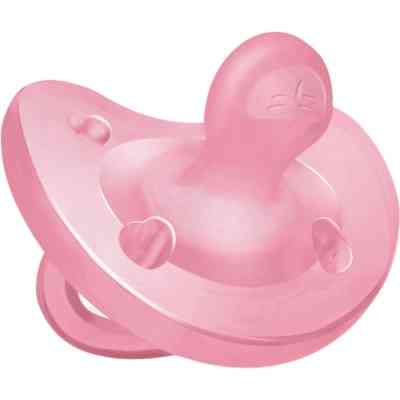 Пустушка Chicco Physioforma Soft силіконова від 6 до 16 місяців, 1шт. (рожева) (73091.92) Вінниця