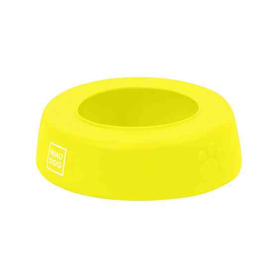 Миска-непроливайка  WAUDOG Silicone, 750 мл желтый Винница