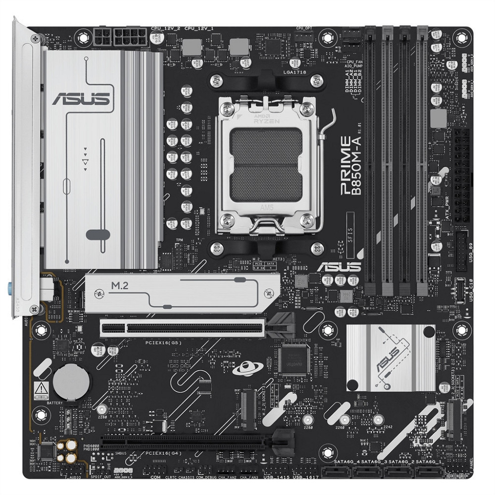Материнська плата Asus Prime B850M-A-CSM Socket AM5 ( 14385 ) Харків - фото 7