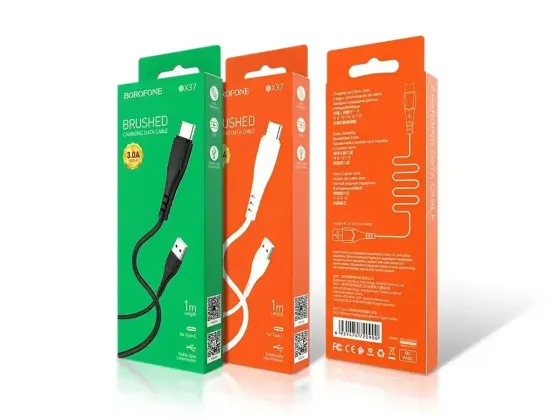 Кабель USB - Type-C Borofone BX37 Wieldy 1м. Київ