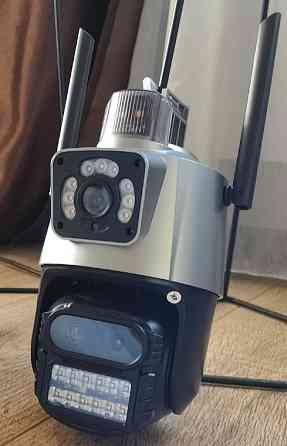 Камера х 8зум на 9мп 3 об'єктиви відеоспостереження IP Харків