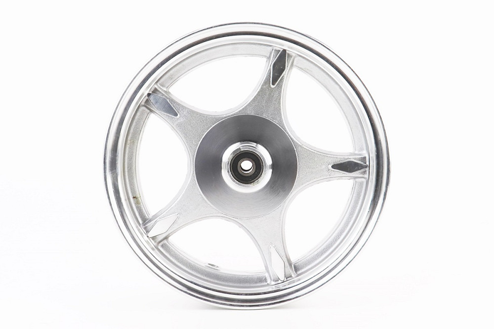 Диск передній литий MT2,50x10 d12mm (диск гальм. 3 болти) "5 променів" сірий Киев - изображение 3