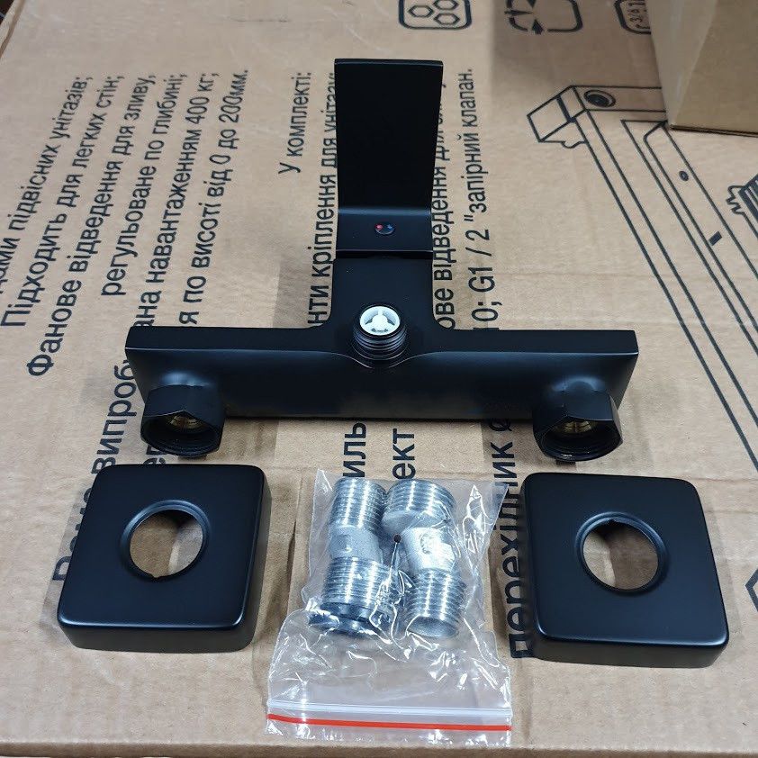 Смеситель для душа VOLLE LEON (1511.100104) de la noche черный Киев - изображение 5