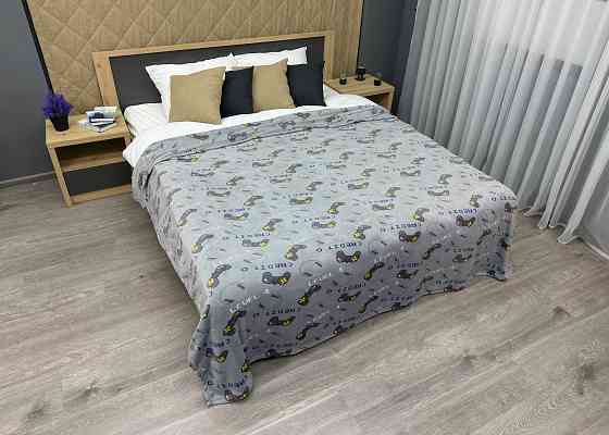Плед-покривало Decorator WellSoft PLAYER 200х205 см з принтом "Геймпад" (87-191) Київ