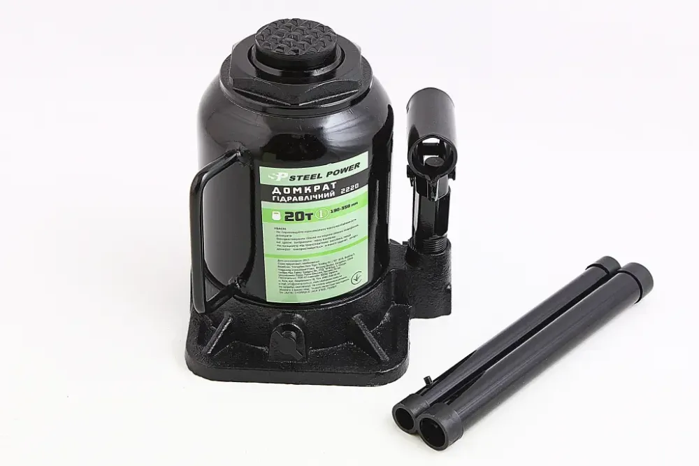 Домкрат гидравлический 20 т 190-350мм Steel Power Винница - изображение 1