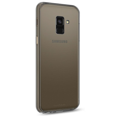 Чохол до мобільного телефона MakeFuture Air Case (Clear TPU) Samsung A8 Plus 2018 Black (MCA-SA818PBK) Вінниця - фото 2