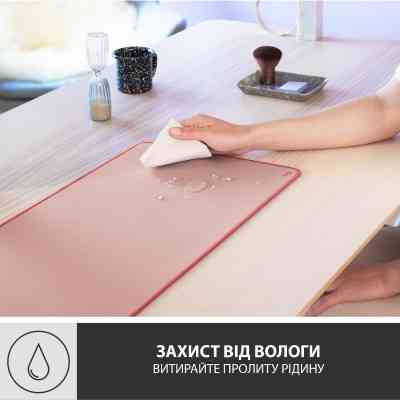 Коврик для мышки Logitech Desk Mat Studio Series Darker Rose (956-000053) Винница