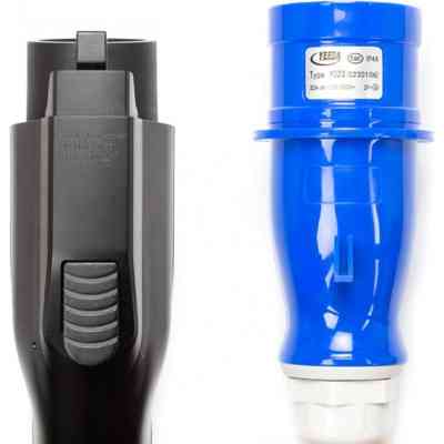 Зарядное устройство для электромобиля HiSmart Type 1-CEE, 6-32A, 7.2кВт, 1 фазный, 5м (EV200030) Винница