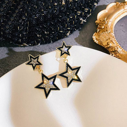 Серьги модные 2022 Звезды Киев - изображение 3