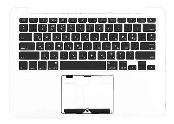 Клавиатура для ноутбука Apple MacBook Pro (A1425) Black, (Silver TopCase), RU (горизонтальный энтер) Вінниця