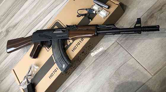 Профессиональный игрушечный автомат на орбизах АК-74, АК-47  Орбиган. Харьков