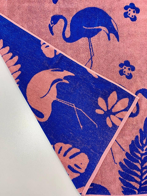 Дитячий рушник Ideal Textile Фламінго рожевий 70х140 см (56860797) Чернівці - фото 5