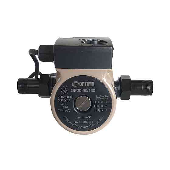 Насос циркуляційний Optima OP20-60 130мм + гайки, + кабель з вилкою Тернополь
