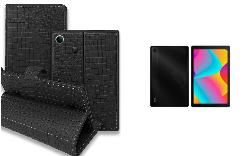 Книжка-трансформер для планшета Tcl Tab 10 Gen 2 (2023), колір Black Krokodil Black Київ - фото 1